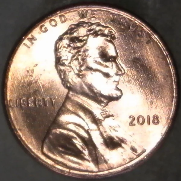 2018--P-Lincoln-Shield-Cent-With-Struck-Through-Error